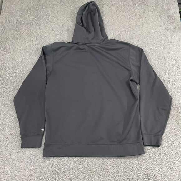 Carhartt Force Extremes Signature Graphic Hoodie Men L Gray Relaxed Fit Pullover - Picture 6 of 13